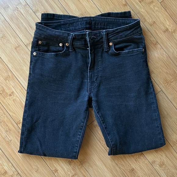 Black Denim Jeans - Picture 3 of 3